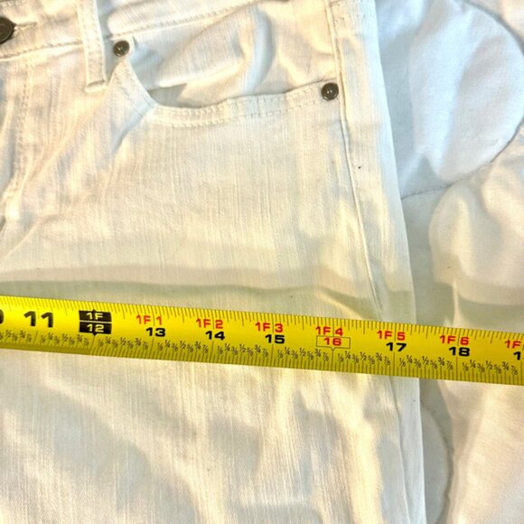 Jessica Simpson Jeans Size 8 Inseam 27 inches Rolled Crop Straight - Picture 5 of 11